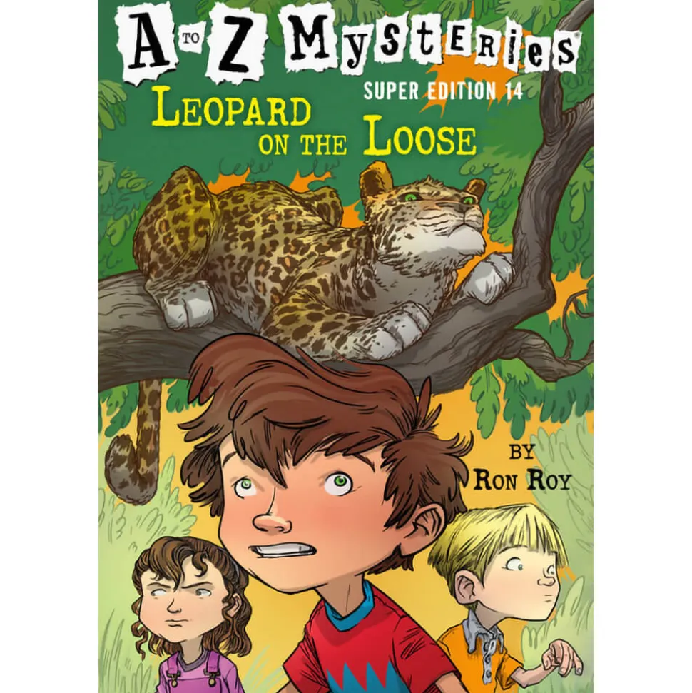 A to Z Mysteries Super Edition #14: Leopard on the Loose (Paperback)