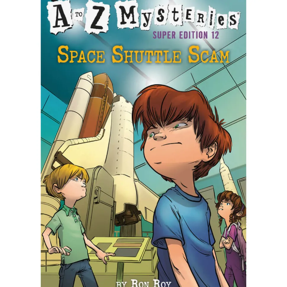 A to Z Mysteries Super Edition #12: Space Shuttle Scam (Paperback)