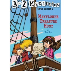 A to Z Mysteries Super Edition #2: Mayflower Treasure Hunt (Paperback)