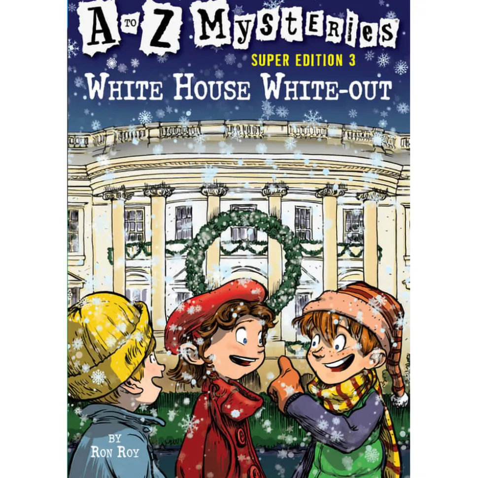 A to Z Mysteries Super Edition #3: White House White-Out (Paperback)