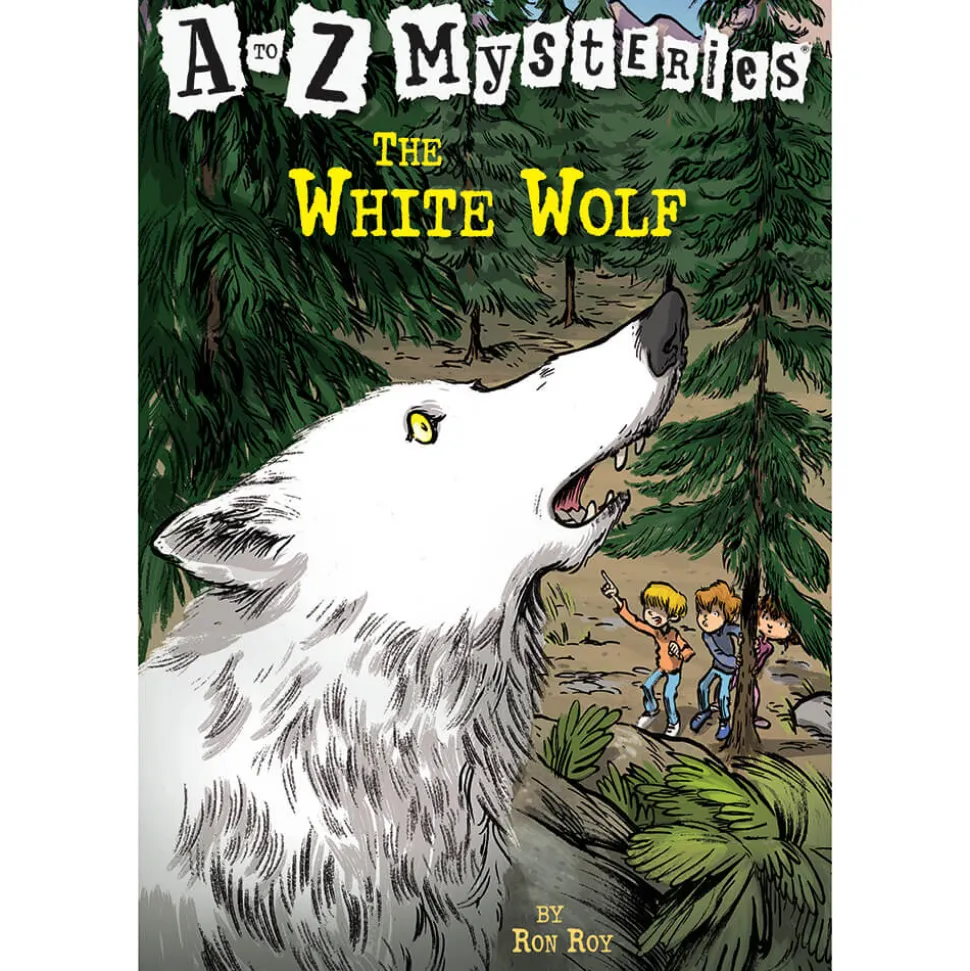 A to Z Mysteries: The White Wolf (Paperback)