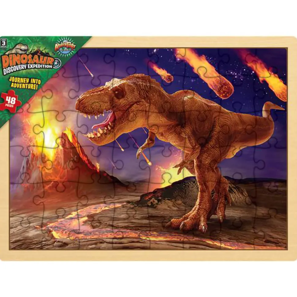 Adventure Planet 48 Piece Dinosaur Jigsaw Puzzle