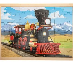 Adventure Planet Locomotive Train Adventure 48-Piece Jigsaw Puzzle