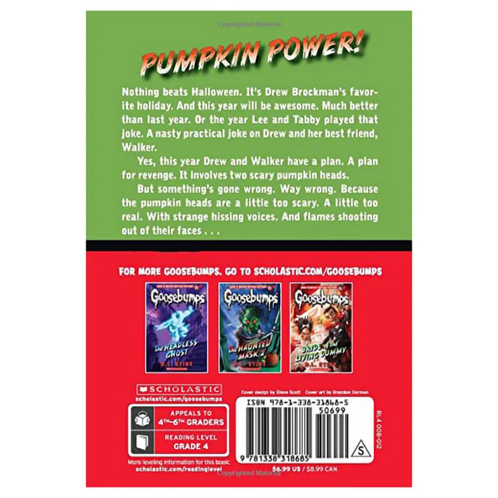 Attack of the Jack-O'-Lanterns Goosebumps