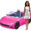 Barbie Convertible with Doll (Brunette)