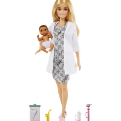 Barbie Doctor Doll Playset with Accessories