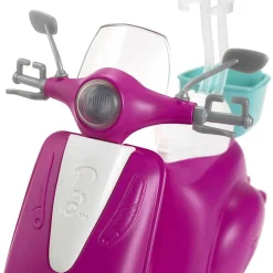 Barbie Doll and Accessories Scooter Playset
