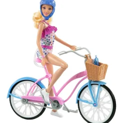 Barbie Doll and Bicycle Playset