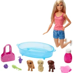 Barbie Doll With Pets and Accessories