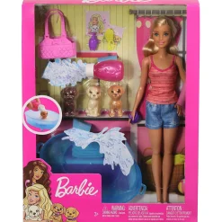Barbie Doll With Pets and Accessories