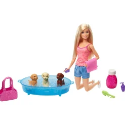 Barbie Doll With Pets and Accessories