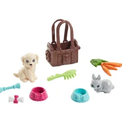 Barbie Dolls and Pets Playset