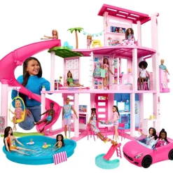 Barbie Dreamhouse with Pool and Slide Playset
