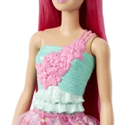 Barbie Dreamtopia Royal Doll With Dark-Pink Hair Wearing Removable Ski