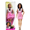 Barbie Fashionistas Doll With Pink Plaid Dress #209