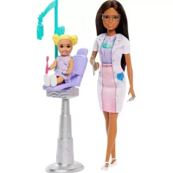 Barbie You Can Be Anything Dentist With Brunette Fashion Doll