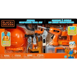 Black and Decker Junior Carpenter 50-Piece Tool Set
