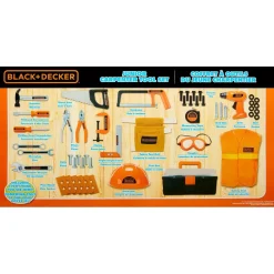 Black and Decker Junior Carpenter 50-Piece Tool Set