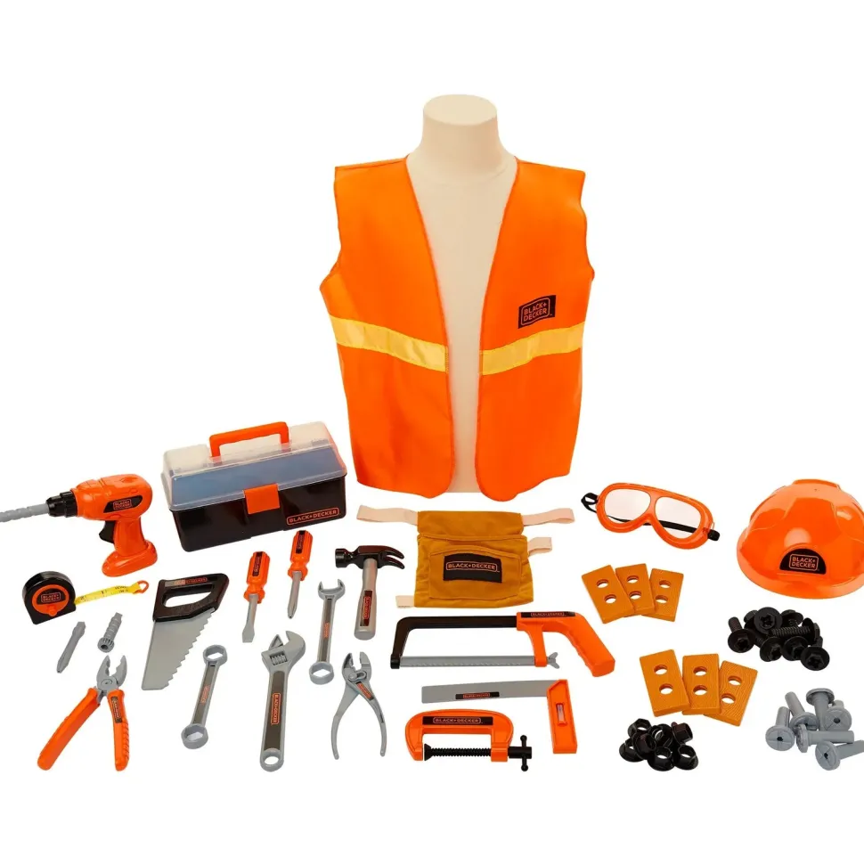 Black and Decker Junior Carpenter 50-Piece Tool Set