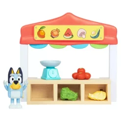 Bluey Farmers Market Mini Playset