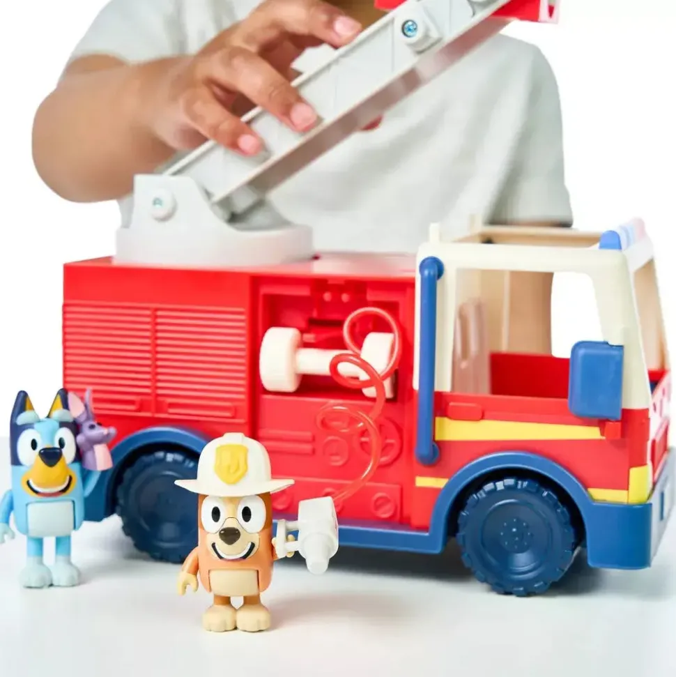 Bluey Firetruck Playset