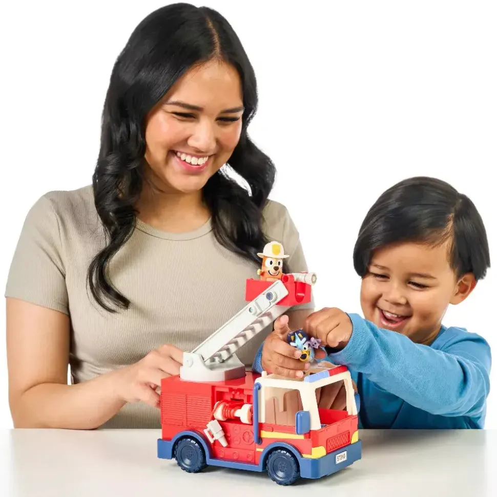 Bluey Firetruck Playset