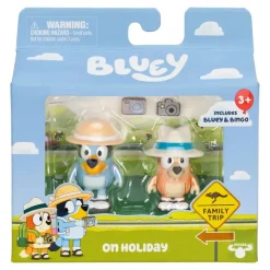 Bluey 2-Pack Figures On Holiday