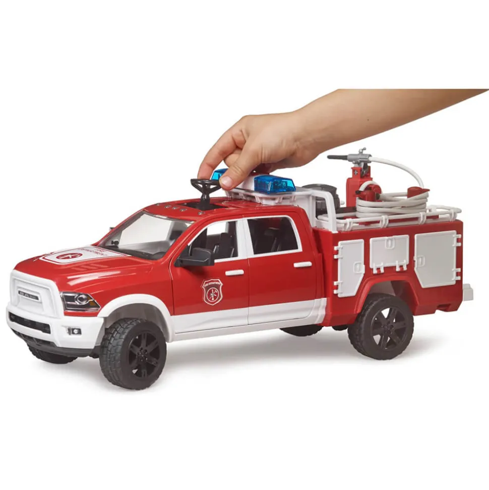 Bruder 02544 NEW RAM Fire Rescue Truck with L/S Module 1:16 Scale Vehicle