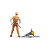 Bruder bworld Construction Worker with Accessories Set