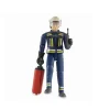 Bruder bworld Fire Man 1:16 Scale Figure