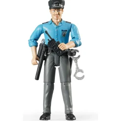 Bruder bWorld Policeman with Light Skin&Accessories