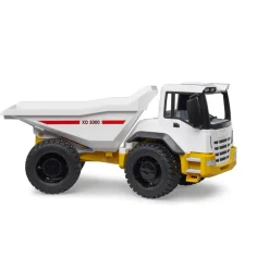 Bruder Dumper Dump Truck Yellow and White 1:16 Scale Vehicle