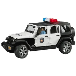 Bruder Jeep Rubicon Police Vehicle