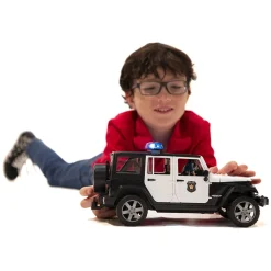 Bruder Jeep Rubicon Police Vehicle