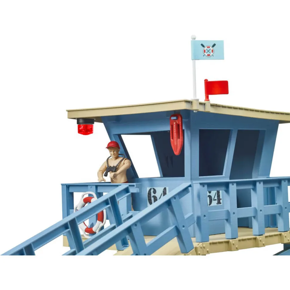 Bruder Life Guard Station&Water Craft