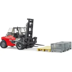 Bruder Linde HTI60 Fork Lift&Cages