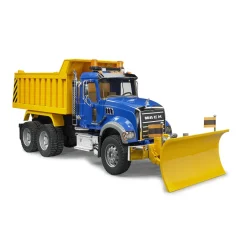 Bruder MACK Granite Dump Truck&Plow