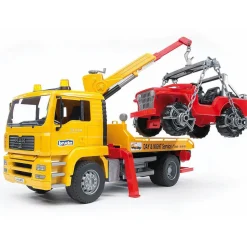 Bruder MAN TGA Tow Truck&Vehicle