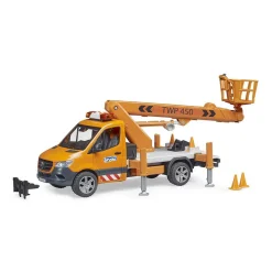 Bruder MB Sprinter with Working Platform, Light and Sound 1:16 Scale V