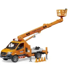 Bruder MB Sprinter with Working Platform, Light and Sound 1:16 Scale V