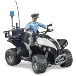Bruder Police Quad with Policeman&Accessories