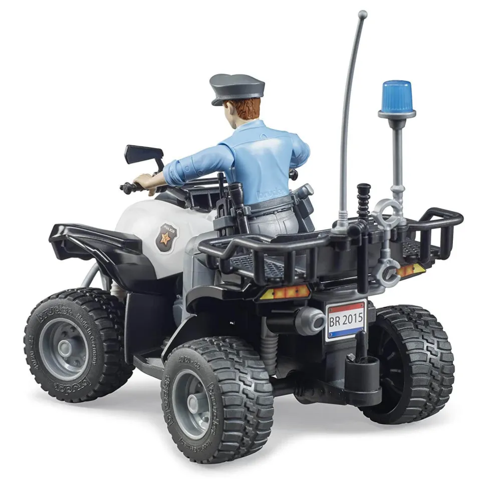 Bruder Police Quad with Policeman&Accessories