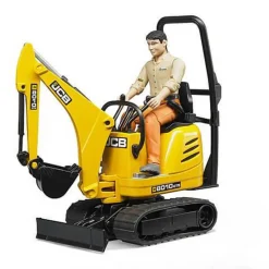 Bruder Pro Series JCB Micro Excavator 8010 CTS with Worker