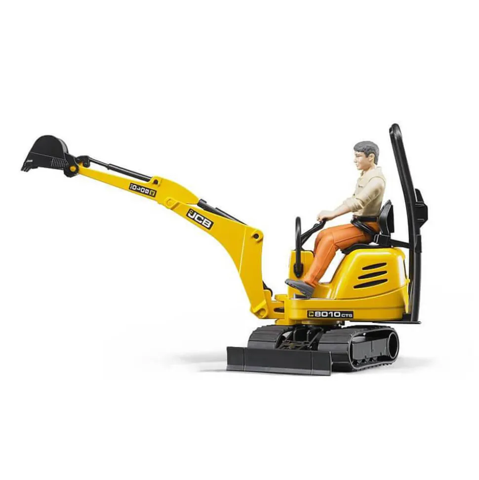 Bruder Pro Series JCB Micro Excavator 8010 CTS with Worker