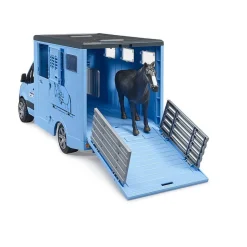 Bruder Pro Series MB Sprinter Animal Transporter 1:16 w Horse