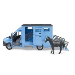 Bruder Pro Series MB Sprinter Animal Transporter 1:16 w Horse