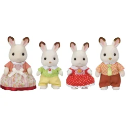 Calico Critters Chocolate Rabbit Family Doll Set