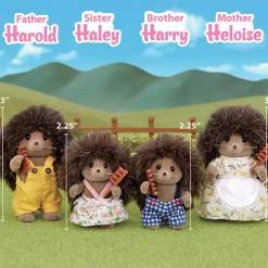 Calico Critters Pickleweeds Hedgehog Family Doll Set