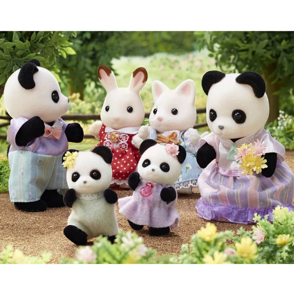 Calico Critters Pookie Panda Family