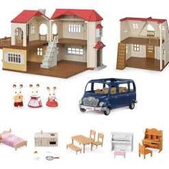 Calico Critters Red Roof Grand Mansion Gift Set